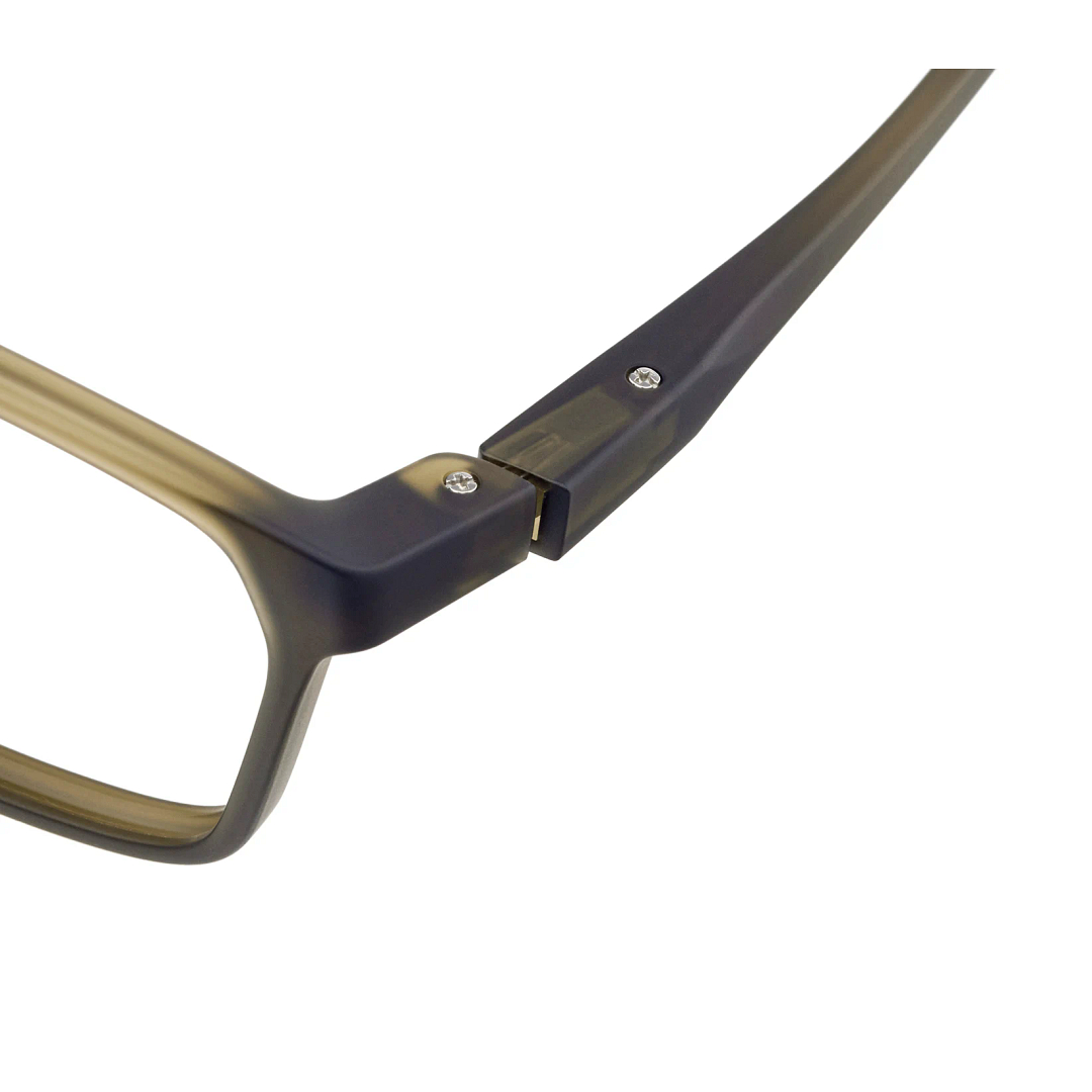 OWNDAYS | MOVE Matte Khaki Full Rim Rectangle right side